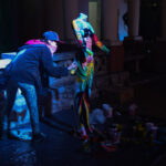 Artista en el Festival de Mujeres en el Teatro Griego