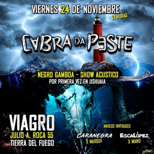 Cabra da Peste en Ushuaia.